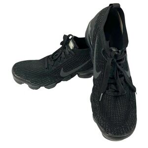 Nike Air Vapormax Flyknit 3 Sneakers Men’s 13 Black Athletic Shoes AJ6900-004